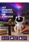 Astronot Yıldız Projeksiyon Lambası 8 Efektli Uzaktan Kumandalı Gece Işığı-1