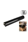 6 Adet BRÜT:1100GR = Net Streç :600GR Siyah Koli - Palet Streç Film 17 Mikron 50CM-1