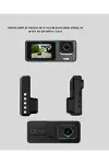 Full HD 3'lü Araç Kamerası Geri Görüş Destekli Park Modlu 1080P DVR-4