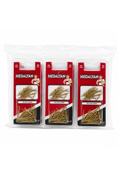 360 Adet 10X30 Sarı Tp Çelik Tel Çivi 12X30PCS