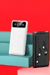 Powerbank 20.000 Mah LCD Ekran USB Lightning Type-C Uyumlu İOS ve Android-4