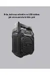 Bluetooth Hoparlör Mikrofonlu Taşınabilir Ses Sistemi FM Radyo USB SD Kart ve TWS Özellikli-5