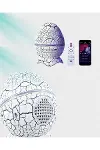 Bluetooth Hoparlör Özellikli 7 Renkli Gece Aydınlatması Yeni Nesil - STEPCO3014-7713-5