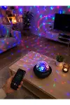 Bluetooth RGB Parti Işığı Hoparlörlü Disko Lambası MP3 USB ve Hafıza Kartı Destekli-4