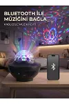 Bluetooth RGB Parti Işığı Hoparlörlü Disko Lambası MP3 USB ve Hafıza Kartı Destekli-1