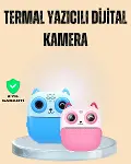 Çocuklar İçin Eğlenceli Dijital Kamera 1300mAh Şarjlı-1