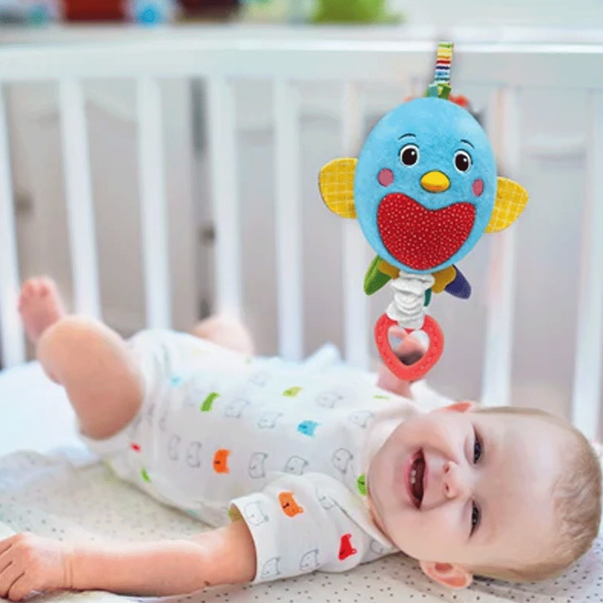 17794 Baby Clementoni - Müzikli Pelüş Kuş-3