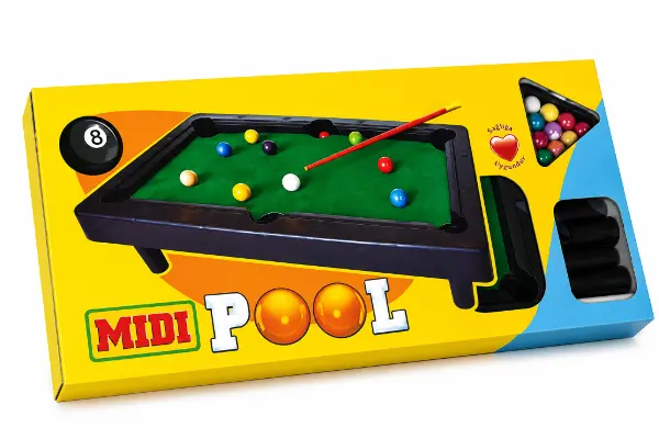 040 Midi Pool Ort.boy Bilardo Oyunu