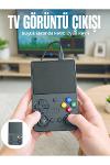 Retro Oyun Konsolu Çift Analog Joystick 64GB Hafızalı Taşınabilir El Konsolu-1