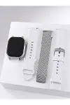 3 Kordonlu Akıllı Saat Bluetooth Arama ve Akıllı Bildirim Destekli-5