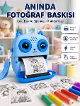 2.4'' IPS Ekranlı Çocuk Fotoğraf Makinesi HD Çekim ve Anında Baskı Keyfi-1