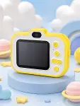 Çocuk Dijital Kamera HD Fotoğraf ve Video Çekimi 2.0 İnç TFT Ekran Type-C Şarjlı Mini Tripodlu-4