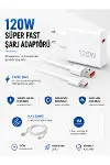 Turbo 120W Hızlı Şarj Cihazı Type-C Kablolu-1
