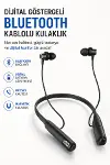 Dijital Batarya Göstergeli Bluetooth Özellikli Boyun Askılı Kulaklık-1