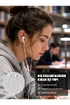 Ergonomik Tasarımlı Stereo Ses Performanslı Kablolu Kulaklık Yeni Nesil-1