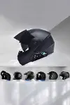 Kask Kulaklığı Motosiklet Intercom Interkom Dinleme Konuşma Özellikli Su Geçirmez-2