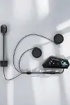 Kask Kulaklığı Motosiklet Intercom Interkom Dinleme Konuşma Özellikli Su Geçirmez-5