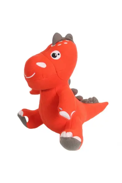 Dino Peluş Oyuncak Turuncu 25 cm