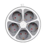 Vea VE-G605Y 5’li Anahtarlı 1.5 Metre Grup Priz-1