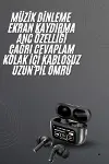 Yeni Nesil Pro Ekranlı Bluetooth Kulaklık 5.0 Bluetooth Yeni Nesil-2