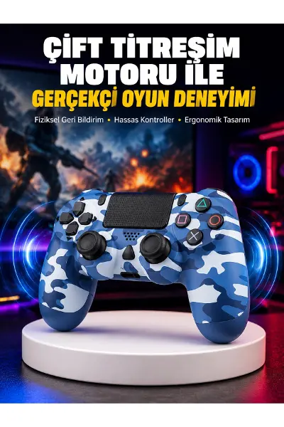 Titreşim Motorlu Oyun Kolu – Gerçekçi Geri Bildirim ve Etkileşim