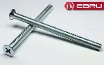 YHB Göbek Kilit, Barel Vidası M5x70 - 100 Adet-1