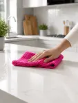 Yüksek Su Emici Mikrofiber Temizlik Bezi Cam, Mutfak ve Banyo Temizliği-2