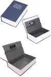 Kilitli Gizli Kasa Sözlük Kumbara Kitap Sözlük Görünümlü 18cm-2
