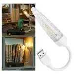 PM-25793 Esnek Gövdeli USB Günışığı COB Led Edison Masa ve Kitap Okuma Lambası-1