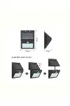 Kablosuz Solar LED Lamba | Bahçe, Veranda, Merdiven Işığı, Otomatik Aç-Kapa Sensörlü Yeni Nesil-4