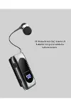 Bluetooth 5.2 Klipsli Kablosuz Kulaklık – Dijital Ekran & Titreşimli Uyarı Yeni Nesil-4