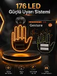 Led Işık El İşareti Araç Camı İçin Uzaktan Kumandalı-1