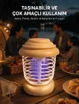 Askılı Tasarıma Sahip LED Aydınlatmalı Sinek Kovucu-1