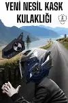 Intercom Kask Kulaklığı ANC Özelliği Yüksek Ses Kaliteli Bluetooth Kulaklık-1