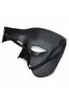 Antik Eskitme Gümüş Erkek Yarım Maske - Phantom &amp;amp;amp; Balo Maskesi Bx40-3
