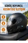 Motosiklet Kask Kulaklığı Bluetooth 5.0 Gürültü Önleme ve Hızlı Bağlantı Yeni Nesil-1