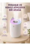Aroma Difüzör Hava Nemlendirici Sessiz Çalışma LED Gece Lambası-3