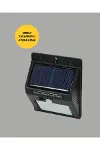 Mey İthalat® 144 LED'li Geniş Aydınlatma Alanına Sahip Güneş Enerjili Güvenlik Lambası-5
