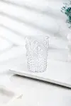 Akrilik Şeffaf 6'lı Kısa Bardak & Su Meşrubat Kahve Yanı Bardağı 400 ml ( Cam Değildir )-4