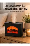 Aromaterapi Uyumlu Ultrasonik Oda Nemlendirici Ayarlanabilir Sis Çıkışlı-1
