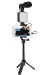 Video Making Kit Telefon Tutucu Vlog Video Mini Led Işıklı-5