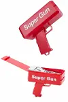 Para Dolar Atma Makinası Super Money Gun Para Saçma Fırlatma Tabancası-3
