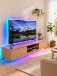 5 Metre RGB Şerit LED 2835 SMD 54 LED/M Uzaktan Kumandalı Dekoratif Aydınlatma-5