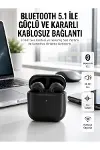Yeni Nesil Bluetooth Kulaklık İOS Android Uyumlu HD Ses Performansı-1