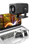 Çift Kollu Game Box Projeksiyon Cihazı Kumandalı Android Tv Dahili Hoparlör-4