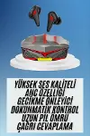 Dokunmatik Kontrol Tws Işıklı Kulakiçi Bluetooth Kulaklık Kablosuz Oyuncu Kulaklığı Yeni Nesil-2