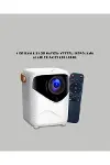 Ultra HD Çözünürlüklü Taşınabilir Projektör – 1920x1080 Piksel Görüntü Kalitesi Yeni Nesil-3