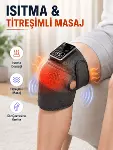 Dijital Ekranlı Isıtmalı Diz Masaj Aleti Ayarlanabilir Titreşimli Şarjlı Masaj Cihazı-1