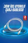 Type-C Ligtning 30W İOS Şarj Kablosu Hızlı Şarj Kablosu-1