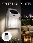 1800 mAh Pilli Solar Duvar Aydınlatma Yeni Nesil-1